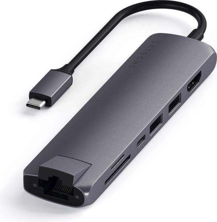 Image du produit Satechi USB-C Slim Multi-port (USB-C, 7 ports)