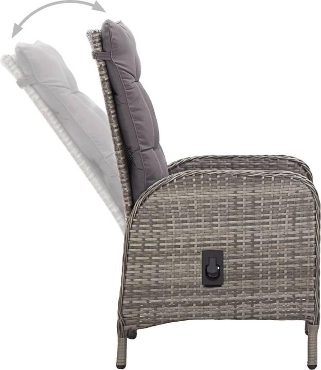 Produktbild vidaXL Garten Essgruppe (200 x 150 x 75 cm)