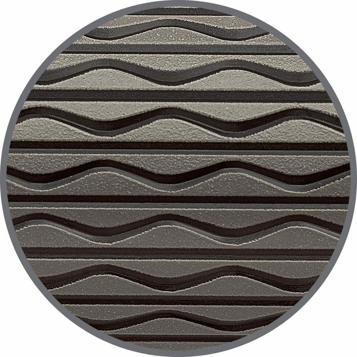 Actual product image Faber-Castell Stilo Ambition OpArt Sabbia M (black sand, Silver, 1x)