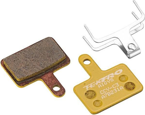 Tektro a10ys (Shimano, Tektro, Sintered metal)