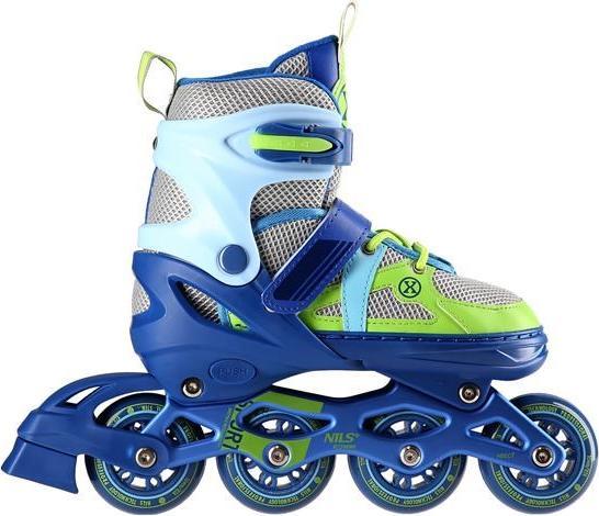 Image du produit Nils NJ1828A BLEU-VERT TAILLE M. S(31-34) EXTREME INLINE SKATES (33)