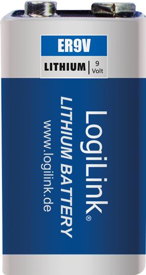 Image du produit LogiLink Ultra Power ER9V (1 pcs, 9V Block, 1200 mAh)