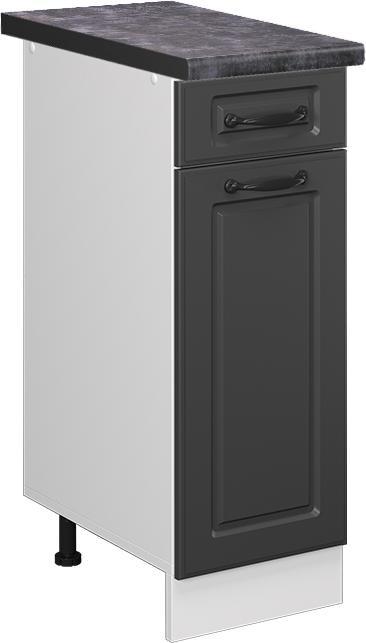 Anthrazit, Anthrazit Landhaus, Weiss