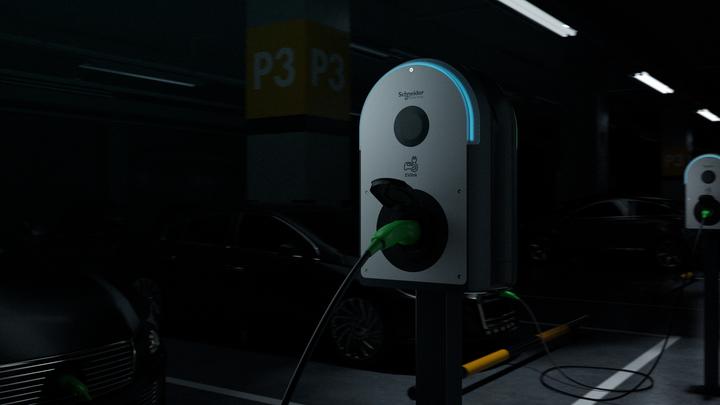 Immagine prodotto Schneider Electric EVB3S22N40M (Tipo 2, 22 kW, 32 A, Cablato fisso)