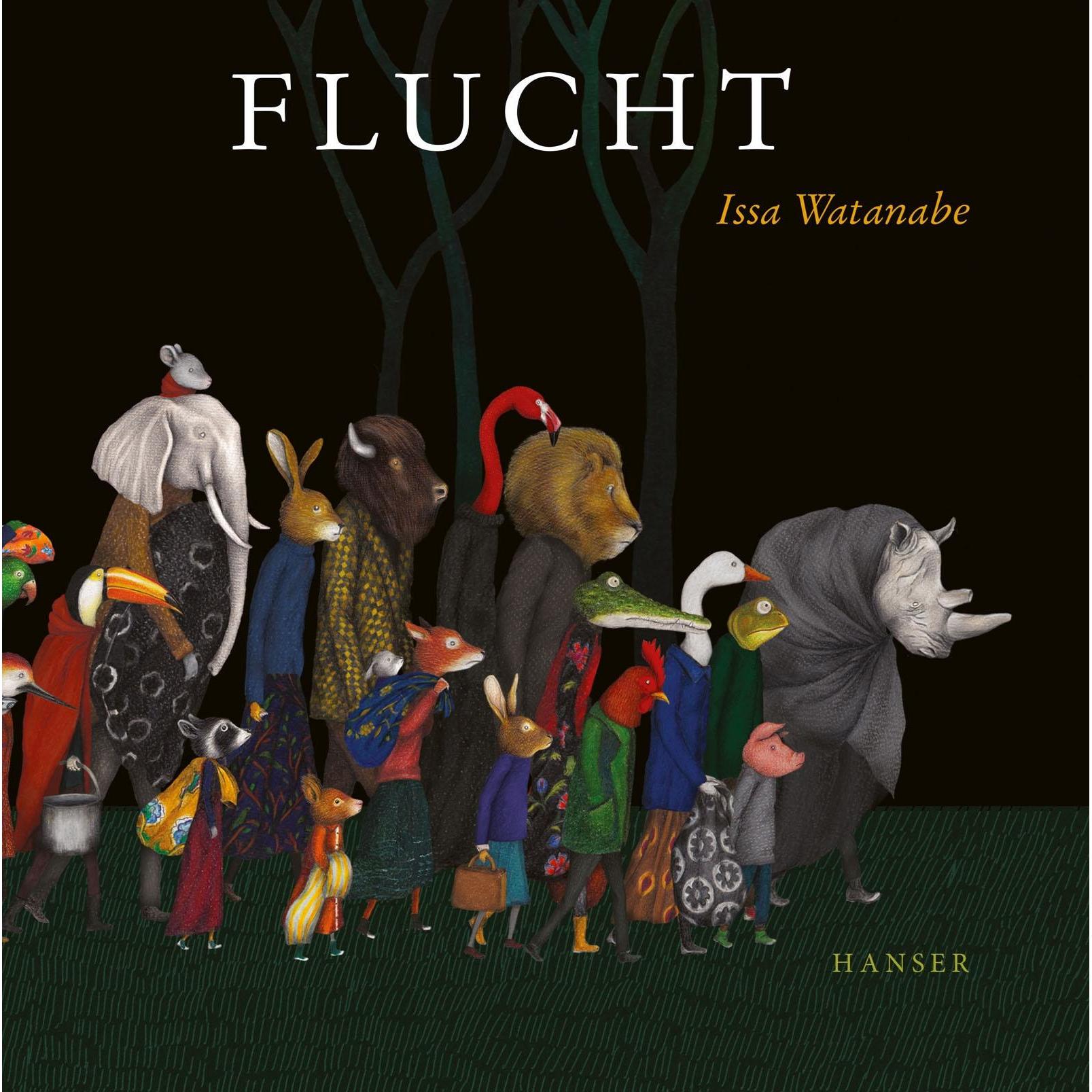Flucht, Kinderbücher von Issa Watanabe