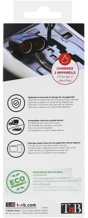 Actual product image T'nB 2-fold DIN standard distributor