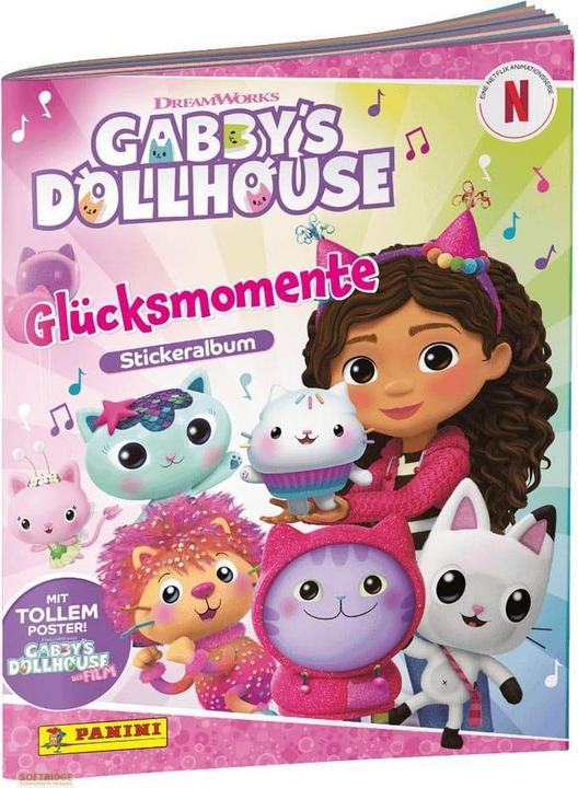 Panini Gabby's Dollhouse Glücksmomente Sticker Collection Album *Deutsche Version*