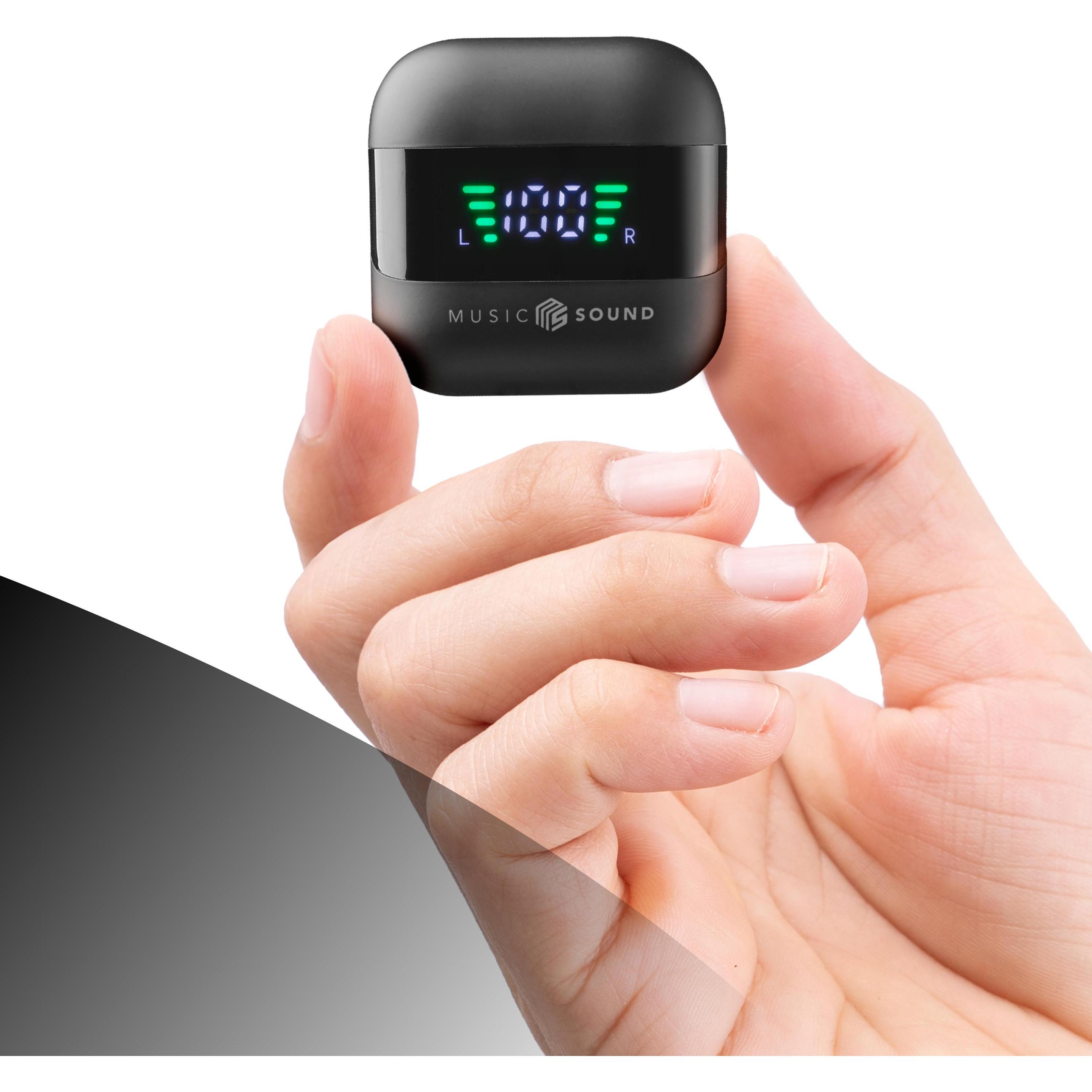 Thumbnail - Music Sound Btmstwssparkk (30 h, Kabellos), Kopfhörer, Schwarz