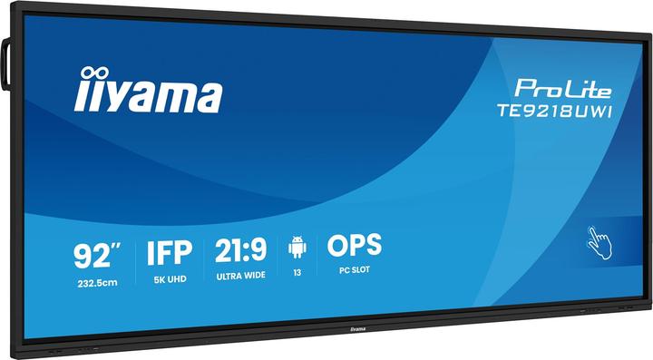 Produktbild iiyama LFD ProLite TE9218UWI-B1AG (5120 x 2160 Pixel, 91.50")