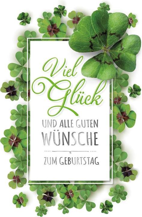 Produktbild Magni Geburtstagskarte, Blumenmotiv, Blumenkarte, im Format DIN B6 176 x 125 mm, Klappkarte inkl. Umschlag (6 Stk.)