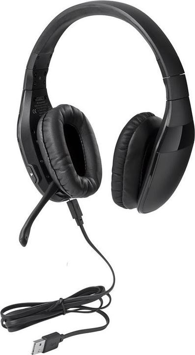 Actual product image Jabra BlueParrott S450-XT, Headset, Head-band, Office/Call center, Black, Binaural, Volume +, Volume (Wireless, USB-C)