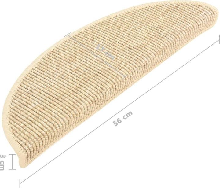 Immagine prodotto vidaXL Stufenmatte (20 x 56 cm)