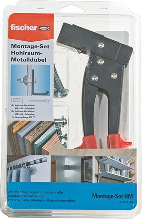 Actual product image Fischer Mounting set cavity fastening