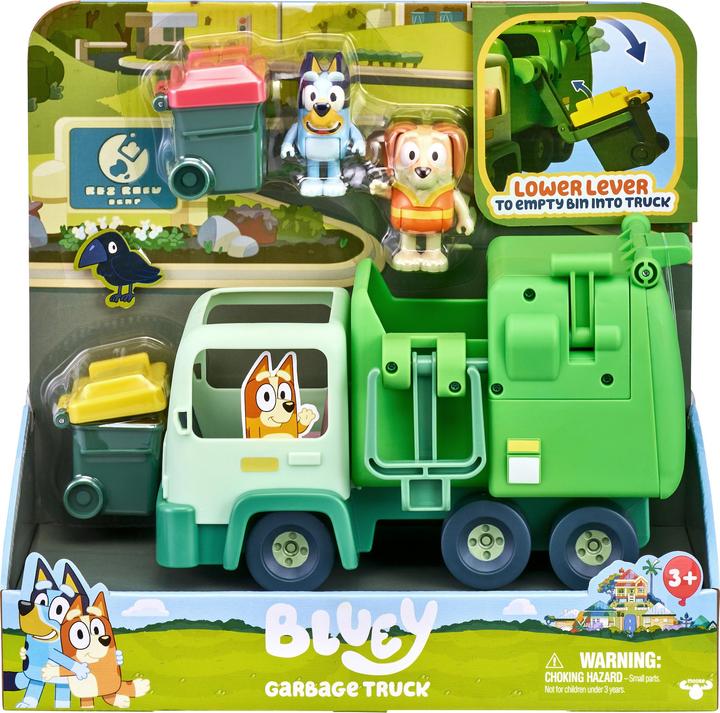 Productafbeelding Moose Bluey vuilniswagen