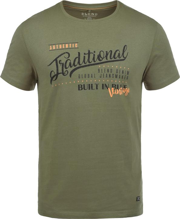 Immagine prodotto Blend Doppler Magliette T-Shirt A Maniche Corte Con Stampa Da Uomo Con Girocollo Taschino In Cotone (S)
