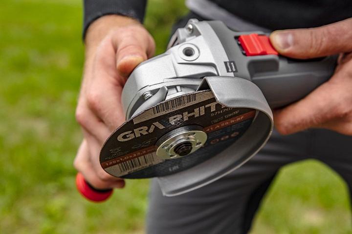 Actual product image Graphite 59G188 grinder (125 mm)