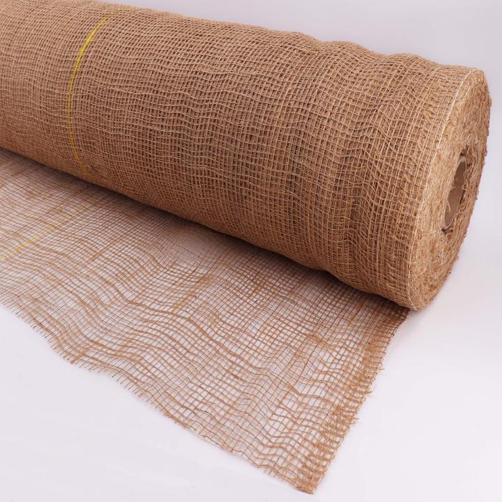 Immagine prodotto Aquagart 50m x 1m Jutegewebe 105g/m² Jutematte Gartenjute Jute Stoff Sackleinen Juteband