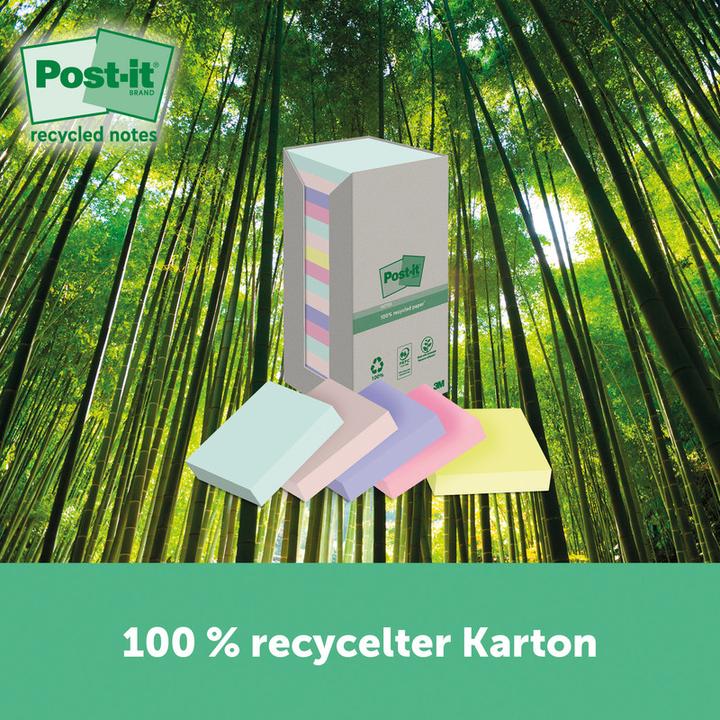 Produktbild Post-it Recycling Notes (76 x 76 mm)