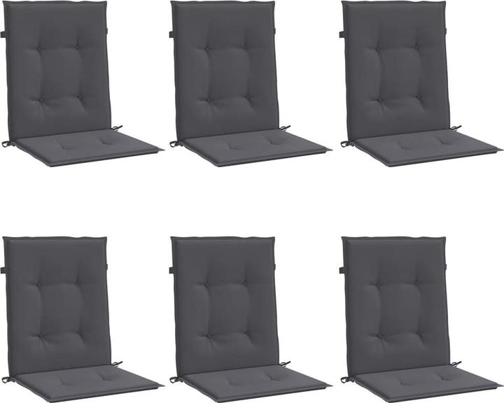 Produktbild vidaXL Gartenstuhlauflage für Niedriglehner (50 x 50 cm)