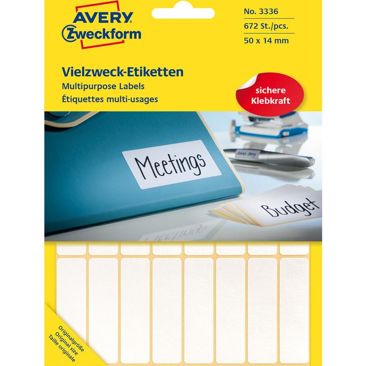 Actual product image Avery Vielzweck-Etiketten