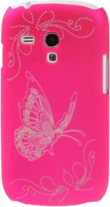 Actual product image König Design Hard case cover for mobile Samsung Galaxy mini / i8190 / i8195 / i8200 pink (Samsung Galaxy Mini)