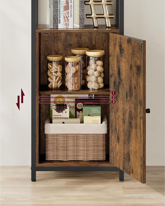 Image du produit Vasagle Regal mit 4 Ablagen (40 x 24 x 159,5 cm)