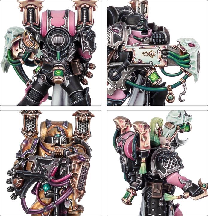 Actual product image Games Workshop Warhammer 40k - SMC Emperor's Children Marines du Vacarme (Plastic)