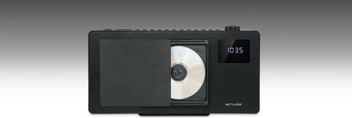 Actual product image Muse M-60BT Bluetooth Micro System With FM Radio, CD and USB Port (Bluetooth, 1x 40 W)