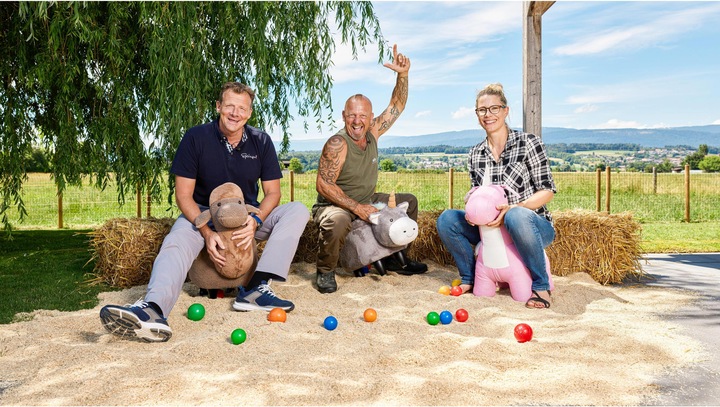 Produktbild Zoosy Hocker Pferd Sunny Braun (Kinderstuhl)