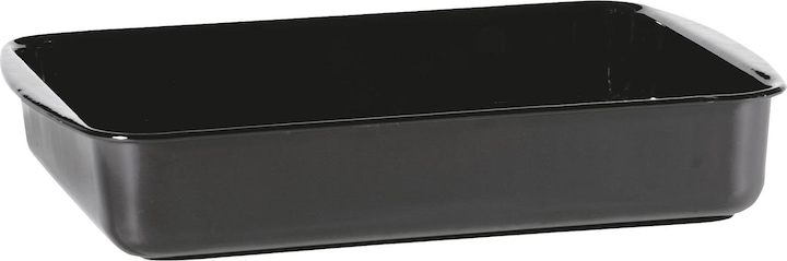 Image du produit Krüger Plat à four universel 41x32x7,5cm émaillé noir