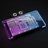 Actual product image Alphacool Core GeForce RTX 5080 Aorus Master/Windforce GPU Wasserblock, ARGB, mit Backplate – Acryl