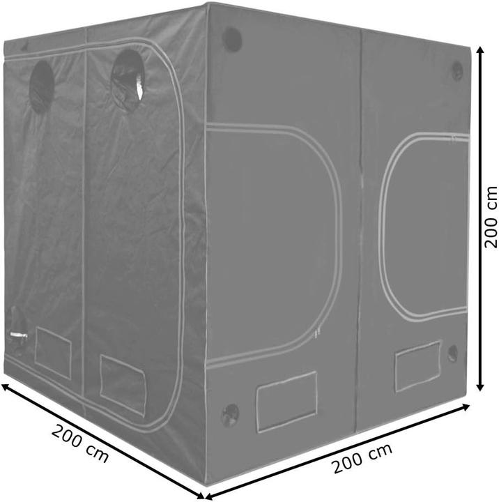 Actual product image Kingpower Growzelt für Pflanzenzucht
