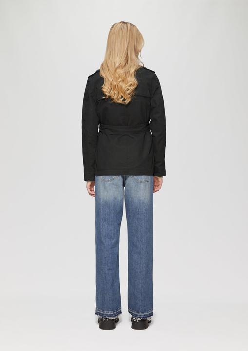 Immagine prodotto S.Oliver Outdoor-Jacke Kurzer Trenchcoat aus Baumwolle mit Gürtel