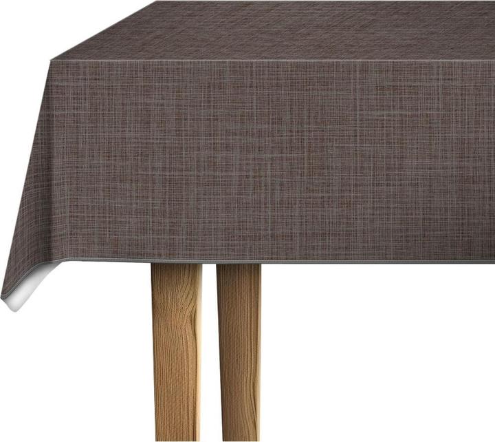 Actual product image DC Table Tablecloth Monte Carlo Sharon 150 cm x 2.2 m, Marone (220 x 150 cm)