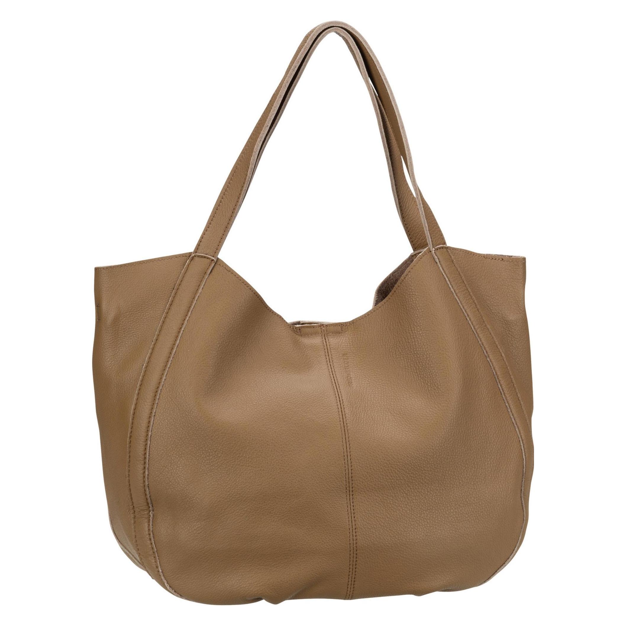 FredsBruder, Damen, Handtasche, Shopper Nastally Shopper, Braun