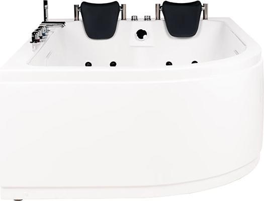 Actual product image Home Deluxe Whirlpool bath 2 persons DOLPHIN (left) - 180x120x65cm (120 cm, 180 cm)