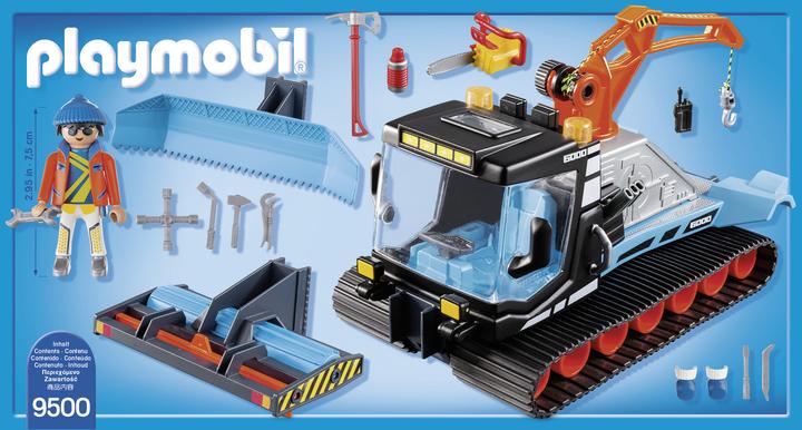 Actual product image Playmobil snow groomer (9500, Playmobil Family Fun)