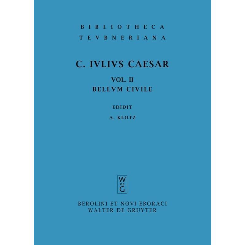 Commentarii belli civilis, Fachbücher von Caesar