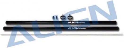 Produktbild Align Heckrohr T-REX 600 Nitro / ESP / Pro schwarz 2 Stück