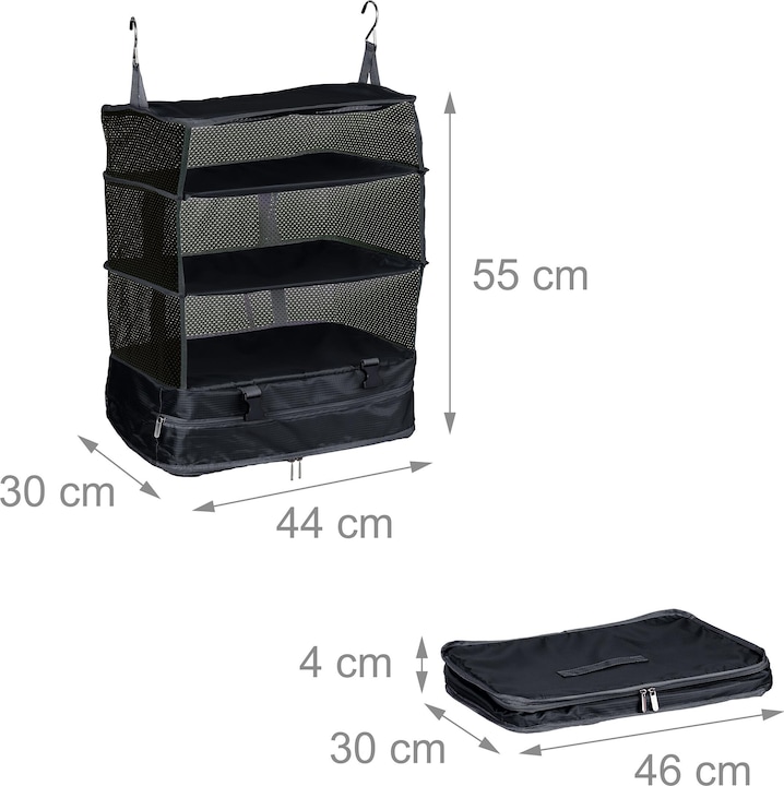 Actual product image Relaxdays Luggage organizer