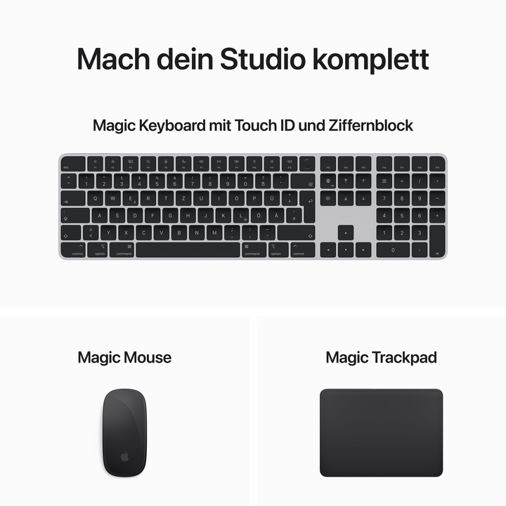 Image du produit Apple Mac Studio (M2 Max, 64 Go, 1000 Go)