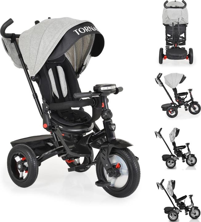 Produktbild Byox Dreirad Tornado Sitz drehbar Musik