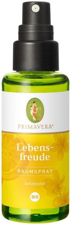 Primavera Lebensfreude Organic Room Spray 50ml - 100% Natural Fragrance (Eau de Parfum, 50 ml)