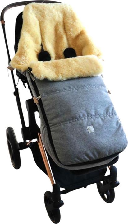 Image du produit Kaiser Baby Kaiser Lammfell Fusssack Dublas 2.0, light grey melange