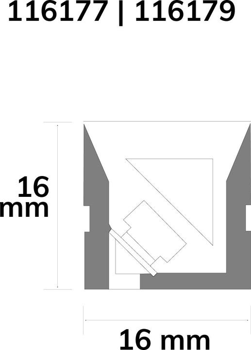 Actual product image Isoled LED NEON940 Flexband Twist+Bend B16H16, 24V DC, 10W, IP67, 4000K, 5m, 140 LED/m, incl. assembly (500 cm)
