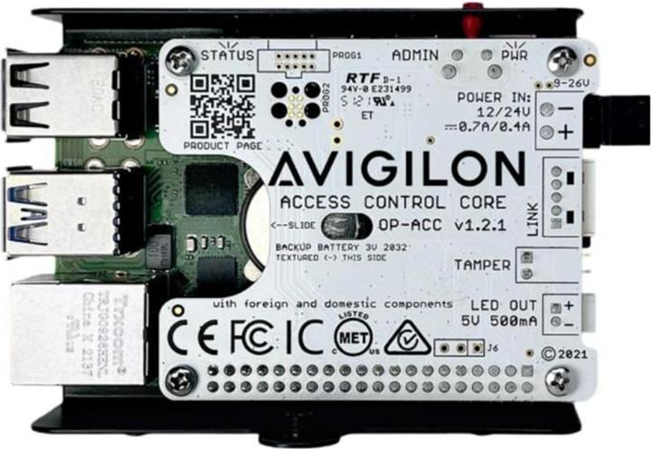 Actual product image Avigilon Supports Up To 2 Expansion
