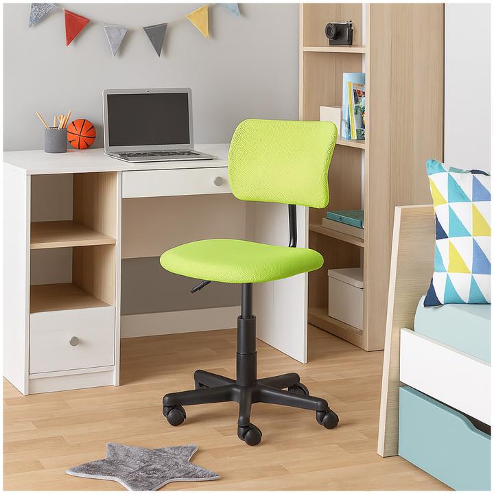 Image du produit HTI-Living Chaise de bureau réglable en hauteur Fancy vert fluo