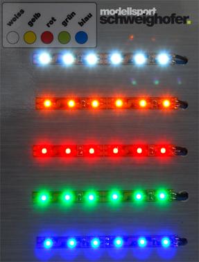 Actual product image Pichler LED light strips red self-adhesive. Price per 0.5 linear meter