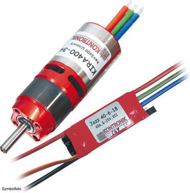 Actual product image Kontronik Drive 410 electric motor (Kira 480-26 5.2:1 + KOBY 40LV)