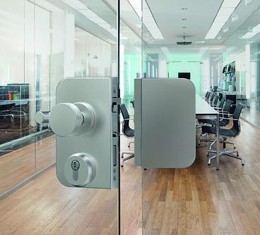 Actual product image Dormakaba Panic glass door lock OFFICE Junior SVP 5000